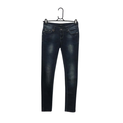 Philipp Plein Rhinestoned Blue Jeans Size 28