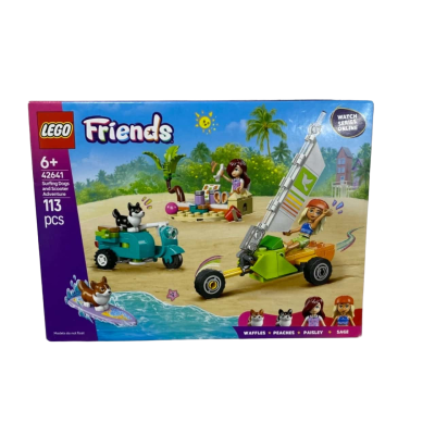 LEGO 42641 Friends Surfing Dogs And Scooter Adventure