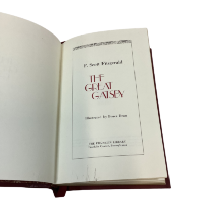 The Great Gatsby 1982 Franklin Library Edition 
