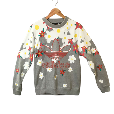 Women’s Size S Limited Edition Floral Adidas Jumper