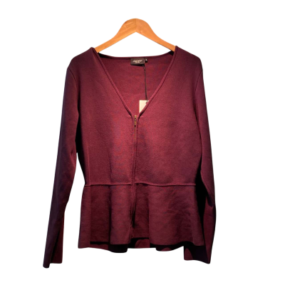 Jeanswest Womens  Size XL Long Sleeve Top Maroon 