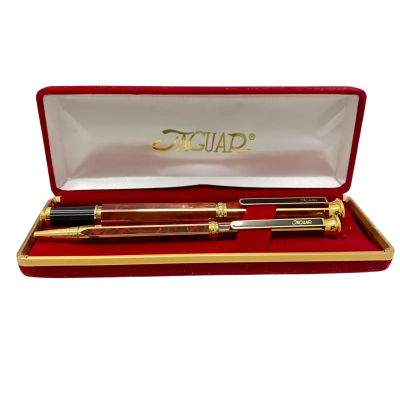 Vintage Jaguar Pen Set