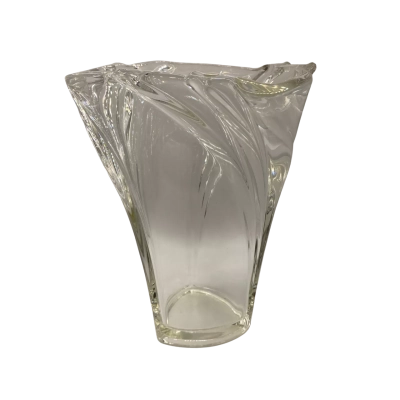 Mikasa lead crystal vase 