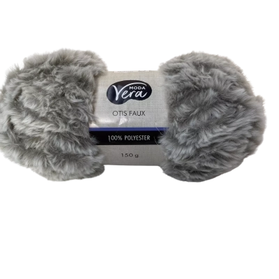 Moda Vera Otis faux yarn grey white 150 g times four