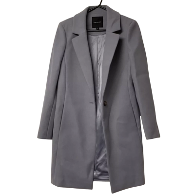 Forever New Womens Size 10 Winter Coat Blue