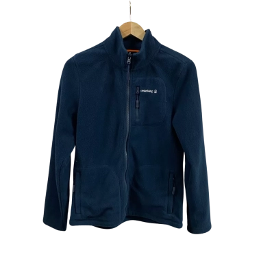  Kids  Cederberg Size 16Y Larapinta V2 Full Zip Fleece Jacket Navy Blue