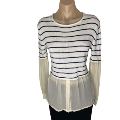 Camilla & Marc Womens Size 10 Silk Shirt 