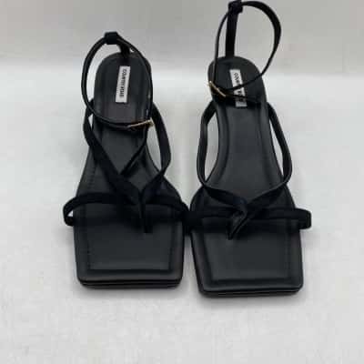 Country Road Womens  Size 38 Heels Black  RRP $199.00