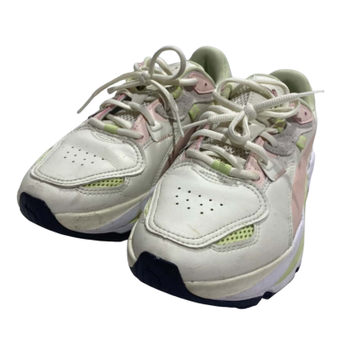 Puma Womens Sneaker Size Eur38 UK5 US 7.5 Green / Pink  / White 
