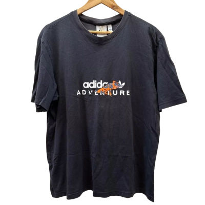 Adidas Mens Size L Black T-Shirt