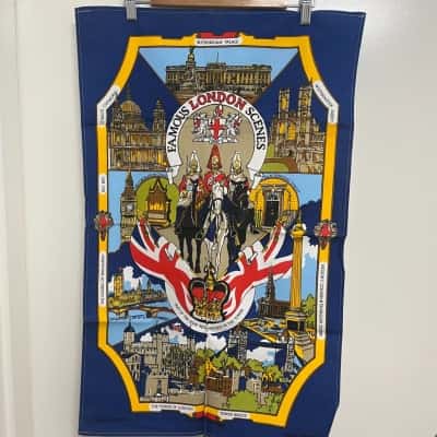 Decorative Tea Towel - London
