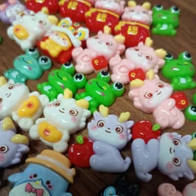 Kawaii Assorted Flat Charms x 30