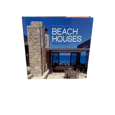 Contemporary Beach Houses Down Under Table Book
