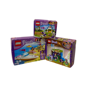 Lego Friends # 41327, # 3937, # 41304