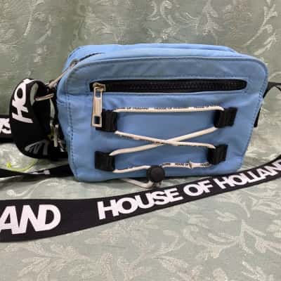 House of Holland Womens Cross Body Bag Blue 