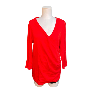 Jacqui-E women’s red top