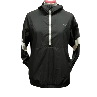 Puma Womens  Size M Raincoat Black  