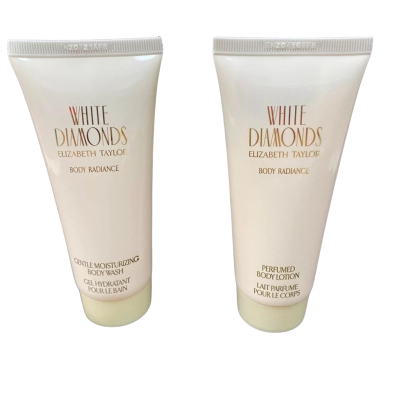 White Diamonds Bundle - Body wash and Body lotion