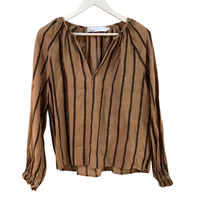 Zoe Kratzmann Womens Size S Blouse Brown 