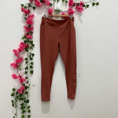 Elwood Womens  Size 14 Leggings Maroon 