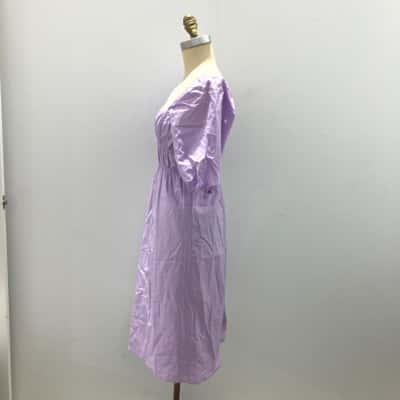 Forever New Womens  Size S Babydoll Dress / Bodycon Dress / Midi Dress Purple 