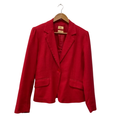 R.M. Williams Womens  Size 12 Blazer Red 