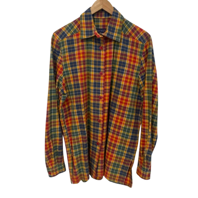 Madison X Press  Size 10 Checked Shirt Multicoloured 