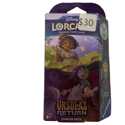 New - Lorcana Trading Cards Game - Ursula’s Return Starter Deck