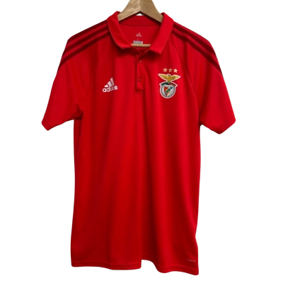 Adidas Mens Size L Red Polo Shirt 