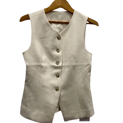 & Other Stories Womens  Size 8 Vest Beige 