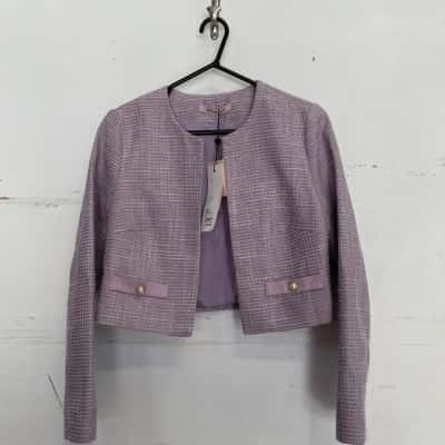 Review Womens  Size 8 Blazer Other / Purple 