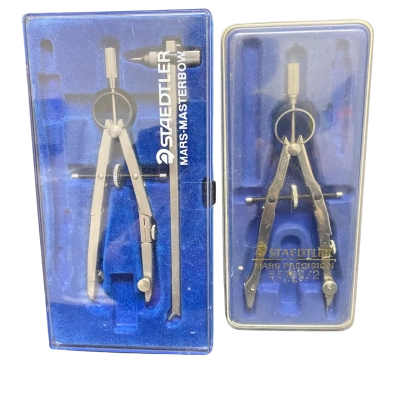 2 x Staedtler Compasses, 1 x Mars Masterbow and 1 x Mars Precision