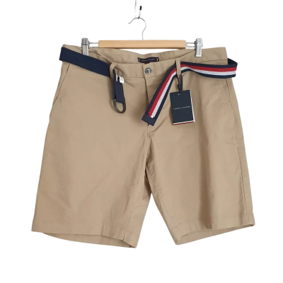 Tommy Hilfiger Mens  Size 36 Tailored Shorts Beige BNWT