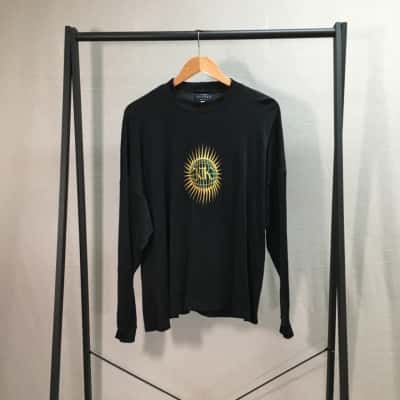 Worldmark Oyster Australia Mens  Size M Sweatshirt Black  / Gold / Green 