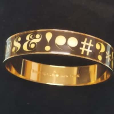 Kate Spade Punctuation Bangle
