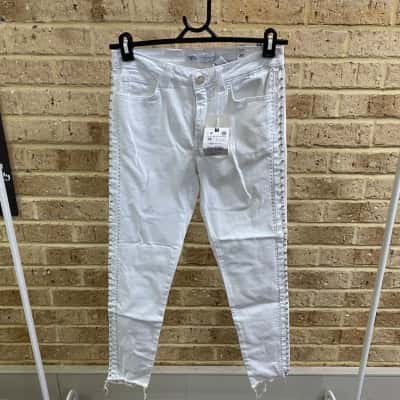 Zara Womens mid rise skinny Jean Size 36 