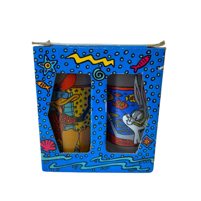 KFC - Bugs Bunny & Daffy Duck Cups - 1991 Warner Bros Inc. - Made in France