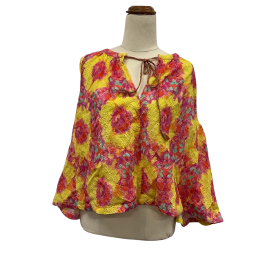 Boom Shankar Womens  Size 10 Sleeveless Top Multicoloured 