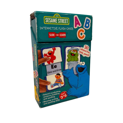 Sesame Street Interactive Alphabet Flash Cards 