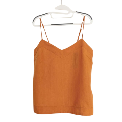 BNWT**Linen House.  Size M Cami. Terracotta.