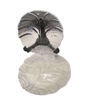 2 x "Eden" plates by Orrefors 