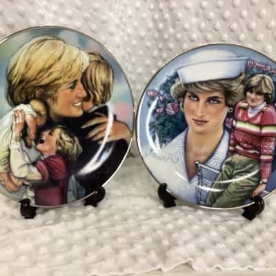 Princess Diana Plate - Mother, Above All, Shy Di: Franklin Mint Limited Edition Heirloom Plates