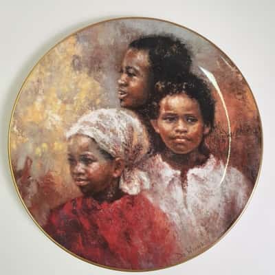 1978 Royal Doulton Limited Edition De Winne A Brighter Day Plate