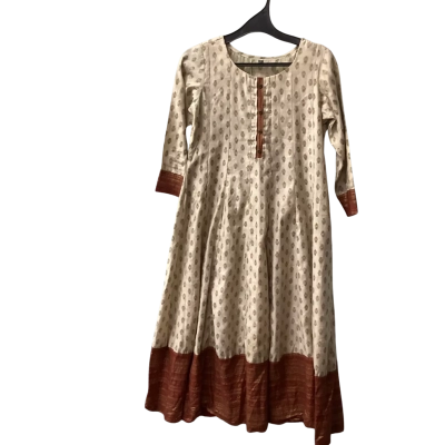  Womens  Size 38 Casual Dress Beige / Gold J