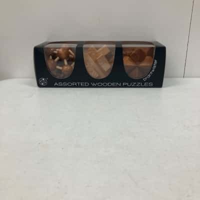 Assorted Wooden Puzzles 