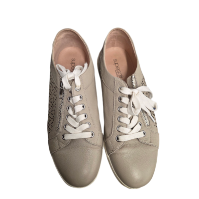 Super Soft by Diana Ferrari- Womens  Size 39- Zarina Mist- white sole -Sneakers 