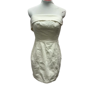 Ghanda Womens  Size 6 Mini Dress White 
