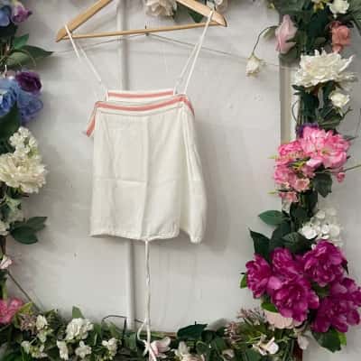 Flannel Size 2(10) Cami  Cream 