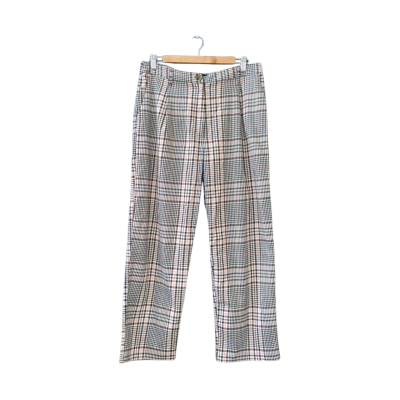 Princess Highway Size 14 Casual Pants Black/Multicoloured/Pattern /Pink  