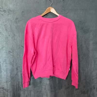 Bonds Womens  Size XS Crew Neck Top Pink  